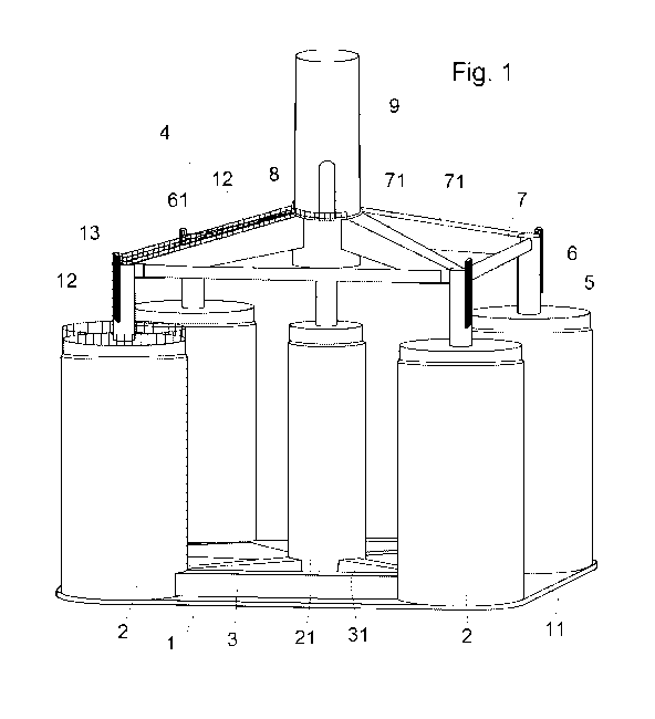 A single figure which represents the drawing illustrating the invention.